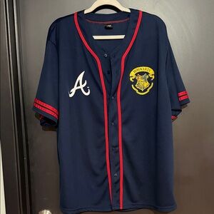 Atlanta Braves x Howarts Harry Potter Baseball Jersey Unisex
